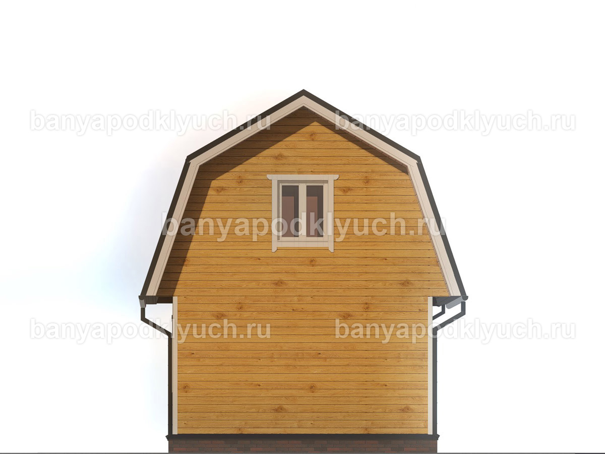 Баня из бруса 5x4 м Баня из бруса 5x4 м