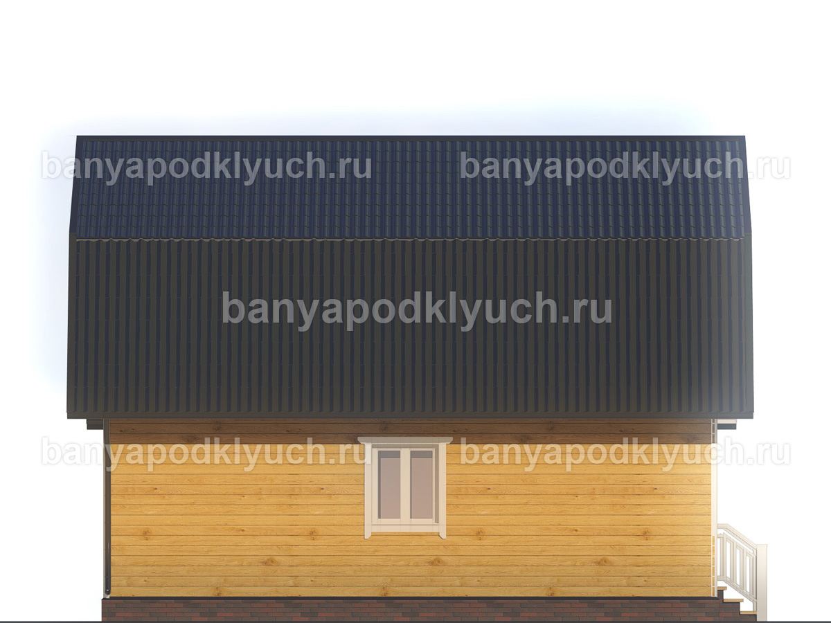 Баня из бруса 9x6 м Баня из бруса 9x6 м